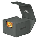Ultimate Guard: Deck Box XenoSkin Monocolor Sidewinder 133+ Grey Cards