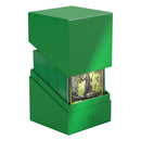 Ultimate Guard: Deck Box Boulder 100+ Solid Green Cards