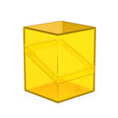 Ultimate Guard: Deck Box Boulder 100+ Clear: Amber Cards