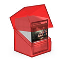 Ultimate Guard: Deck Box Boulder 100+ Clear: Ruby Cards