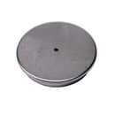 H&S Airbrushes 5mL Cup Lid Matte Chrome