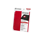 Ultimate Guard: Binder Pages 18-Pocket Side-Loading Red 10-Pack