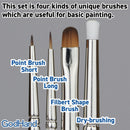 Godhand: Brushes Brushwork Semi-PRO 4 brushes set