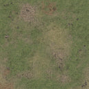 Battle Systems Fantasy Dungeon Extended Range Add-Ons Grassy Fields Gaming Mat 3x3 Grid