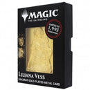 Fanattik Magic the Gathering Precious Metal Collectibles 24K Liliana