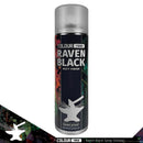 Colour Forge Aerosol Spray Primer Raven Black 500mL