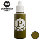 P3 Paints Battle Dress Green 18mL