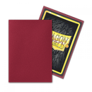 Dragon Shield: Japanese Size Sleeves Matte Blood Red