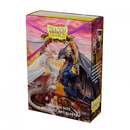 Dragon Shield: Japanese Size Sleeves Brushed Art Valentine Dragon 2023