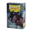 Dragon Shield: Outer Sleeves Matte Black