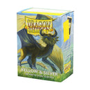Dragon Shield: Sleeves Matte Dual Yellow & Silver