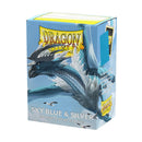 Dragon Shield: Sleeves Matte Dual Sky Blue & Silver
