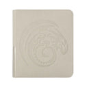 Dragon Shield: Small Zipster Binder Ashen White