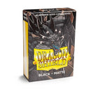 Dragon Shield: Japanese Size Sleeves Matte Black