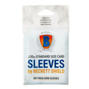 Beckett Shield: Card Sleeves Standard Size Thick