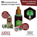 Army Painter Warpaints Air Goblin Green Acrylic Paint 18mL