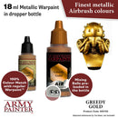 Army Painter Metallics Air Greedy Gold Acrylic Paint 18mL