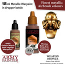 Army Painter Metallics Air Weapon Bronze Acrylic Paint 18mL