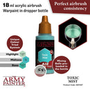 Army Painter Warpaints Air Toxic Mist Acrylic Paint 18mL