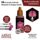 Army Painter Warpaints Air Warlock Purple Acrylic Paint 18mL
