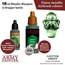 Army Painter Metallics Air Glitter Green Acrylic Paint 18mL