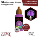Army Painter Metallics Air Violet Volt Fluo Acrylic Paint 18mL