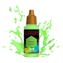 Army Painter Metallics Air Gauss Green Fluo Acrylic Paint 18mL