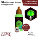 Army Painter Metallics Air Gauss Green Fluo Acrylic Paint 18mL