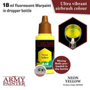 Army Painter Metallics Air Neon Yellow Fluo Acrylic Paint 18mL