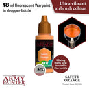 Army Painter Metallics Air Safety Orange Fluo Acrylic Paint 18mL