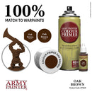 Army Painter Aerosol Spray Primer Oak Brown 400mL