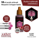 Army Painter Warpaints Air Fairy Pink Acrylic Paint 18mL