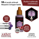 Army Painter Warpaints Air Coven Purple Acrylic Paint 18mL