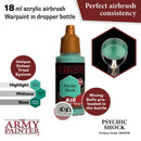 Army Painter Warpaints Air Psychic Shock Acrylic Paint 18mL