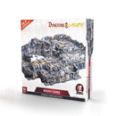 Dungeons & Lasers: Half-Height Walls - Rocky Caves: Unpainted Board Game