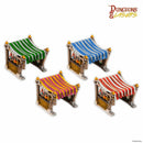 Dungeons & Lasers: Expansion Bits Market Stalls Set