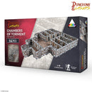 Dungeons & Lasers: PrismaCast Pre-Painted Terrain Chambers Of Torment: Pre-Painted
