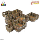 Dungeons & Lasers: PrismaCast Pre-Painted Terrain Abandoned Mines: Pre-Painted