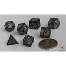 Q Workshop The Witcher Dice Set Yennefer The Obsidian Star Dice Set 7 With Coin