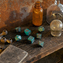 Q Workshop Steampunk Clockwork: Nautical Apparatus Modern Dice Set 7