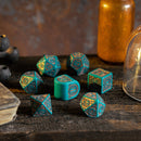 Q Workshop Steampunk Clockwork: Nautical Apparatus Modern Dice Set 7