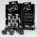 Q Workshop Cats Dice Set Waffle Dice Set 7