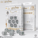 Q Workshop Harry Potter Modern Dice Set Slytherin White Dice Set 7