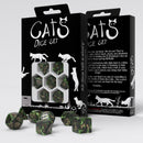 Q Workshop Cats Dice Set Pixel Dice Set 7