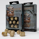 Q Workshop Dwarven Dice Set Gold Dice Set 7