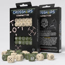 Q Workshop Crosshairs Compact Beige & Olive D6 Set