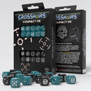 Q Workshop Crosshairs Compact Stormy & Black D6 Set