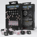 Q Workshop Crosshairs Compact Black & Pearl D6 Set