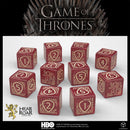 Q Workshop Game of Thrones Lannister Dice Set 10x D6