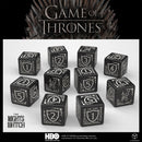 Q Workshop Game of Thrones Night's Watch Dice Set 10x D6